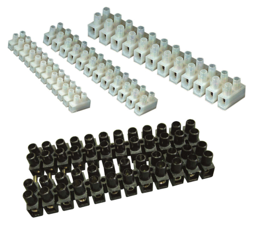 REGLETA – BORNERA PVC