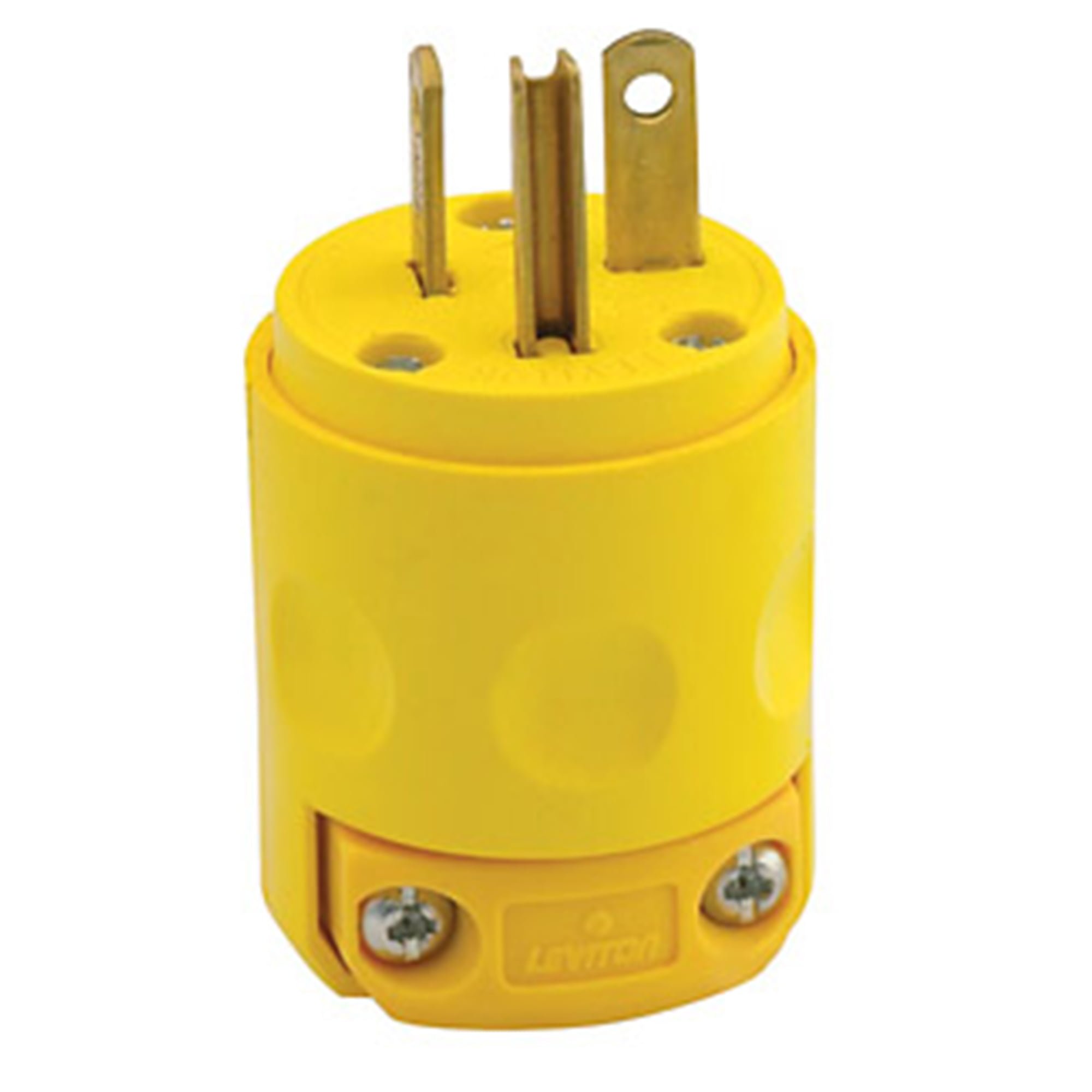 ENCHUFE 20A 125V LT PVC AMARILLO MARCA LEVITON