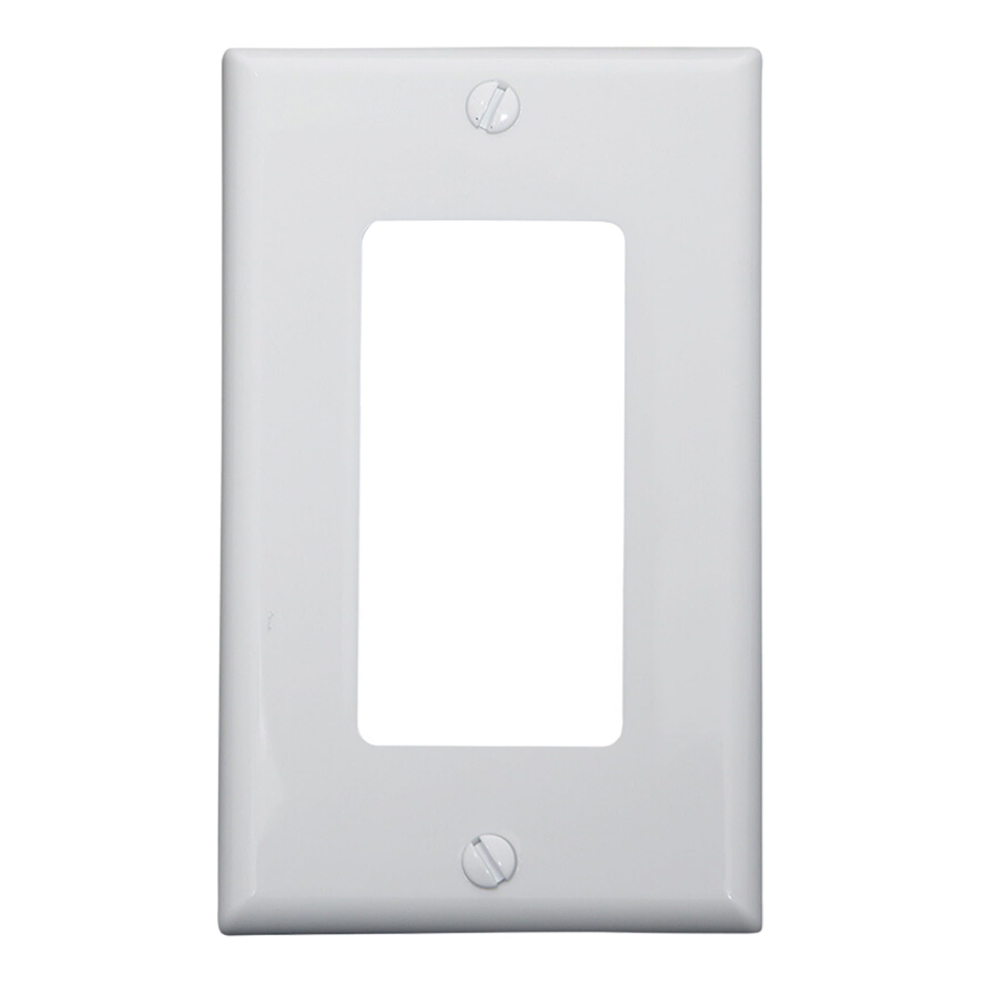 placa simple leviton