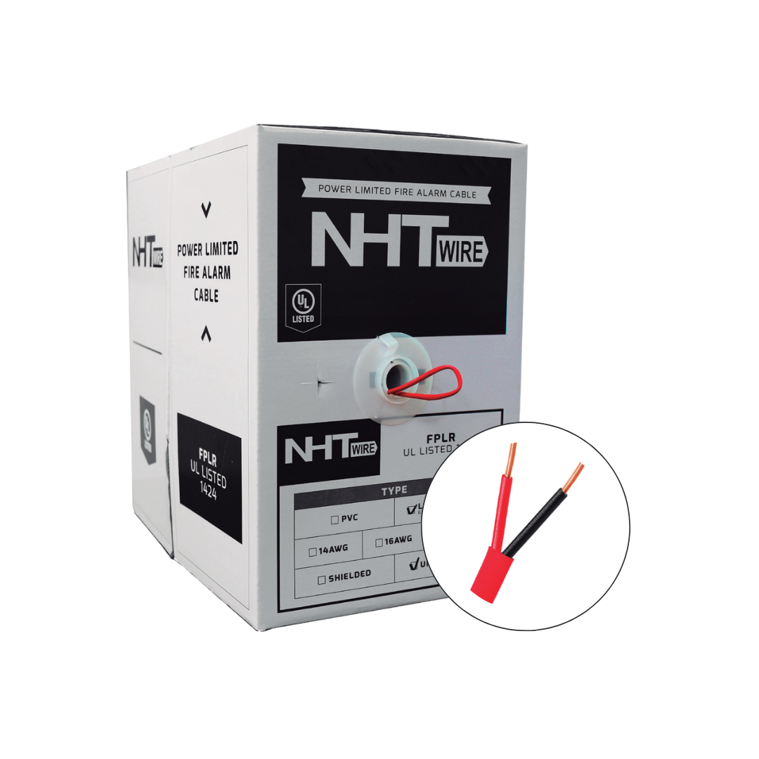 CABLE DE ALARMA CONTRA INCENDIO NHT-FPLR 4X22 WIRE-NO-APANTALLADO